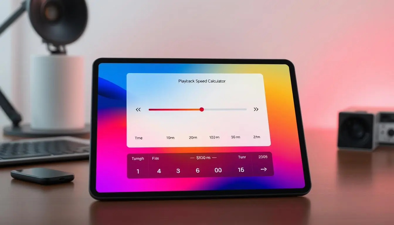 Playback Speed Calculator